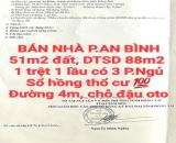 BÁN RẺ NHÀ AN BÌNH, 1TRỆT 1LẦU, SỔ HỒNG THỔ CƯ, ĐƯỜNG 4m, OTO ĐẬU TRƯỚC NHÀ
