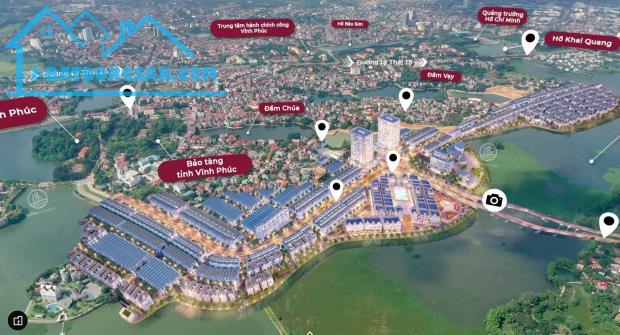 CHÍNH CHỦ CẦN BÁN LÔ ĐẤT VỊ TRÍ ĐẮC ĐỊA LK22-10 BẮC ĐẦM VẠC, VĨNH YÊN