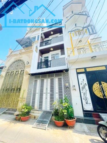 CHỐT LIỀN🧨5.32 TỶ - GIÁP QUẬN 6, KHU TÊN LỬA, BÌNH TRỊ ĐÔNG - 48M2, 4 TẦNG - HẺM 6M XE HƠ