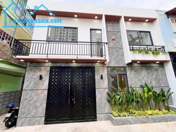 BÁN NHÀ MỚI ĐẸP - CĂN GÓC THOÁNG - HẺM THÔNG TỨ TUNG LÂM VĂN BỀN, P.TÂN KIỂNG, Q7