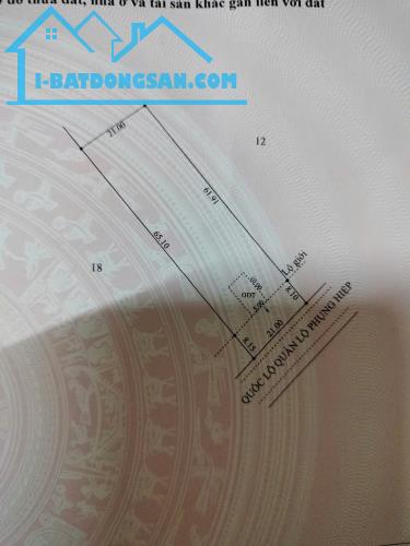 CHÍNH CHỦ CẦN BÁN ĐẤT TẠI ĐƯỜNG QUẢNG LỘ PHỤNG HIỆP - P.2 - THỊ XÃ NGÃ NĂM - SÓC TRĂNG