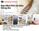 Bán nhà phố Xã Đàn_Sổ Đỏ Vuông Vắn_4 Ngủ_43mx4T_Giá: 7.6 Tỷ_Lh: 0396935190.