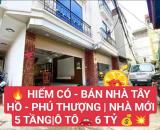 HIẾM-Tây Hồ-Phú Thượng – Nhà mới 5 tầng - Ô TÔ- 6 tỷ