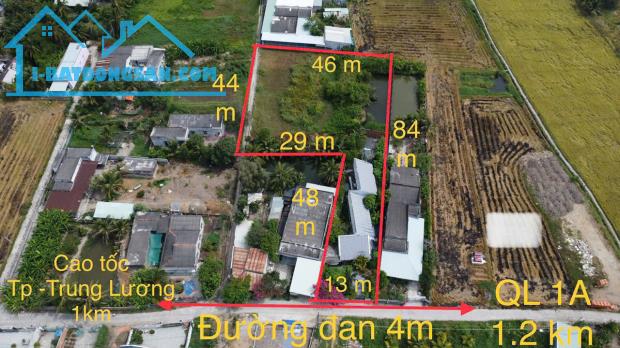 Nhà vườn Thạnh Đức, Bến Lức tổng dt 2447m2 giá 7,5 tỷ - 2