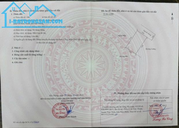 Bán đất Hợp Đức - Đồ Sơn - Hải Phòng