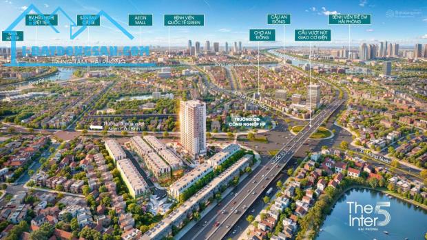 The Inter 5, 187 Tôn Đức Thắng - Hải Phòng, vị trí trung tâm, giá đầu tư