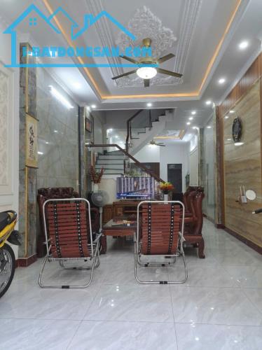 Bán gấp nhà 4 tầng 4pn, 60m2, DT 743, Bình Chuẩn, Thuận An, Bình Dương. Chỉ 3.9 tỷ. - 1