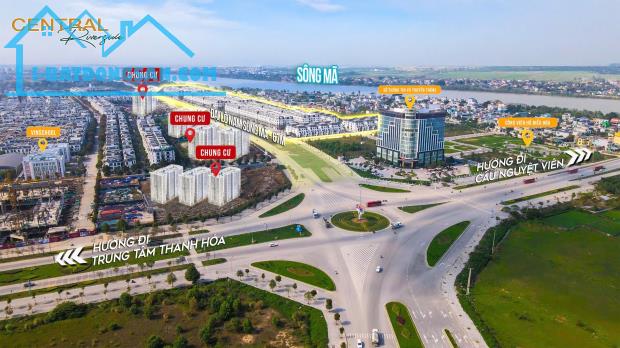 BÁN NHÀ PHỐ 5 TẦNG CENTRAL RIVERSIDE GẦN NGAY TỈNH ỦY THANH HÓA CHỈ 5,X TỶ
