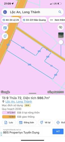 Đẹp quá... đất Lộc An sân bay Long Thành. Nơi kinh doanh thịnh vượng, an cư hạnh phúc. - 1