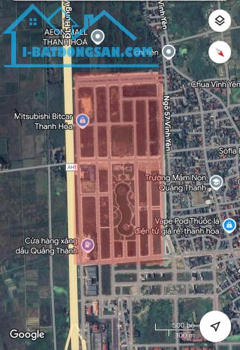 Lô ngoại giao MB1820 - Quảng Thành đối diện Aeon Thanh Hoá - Tiềm năng sinh lời cao - 2