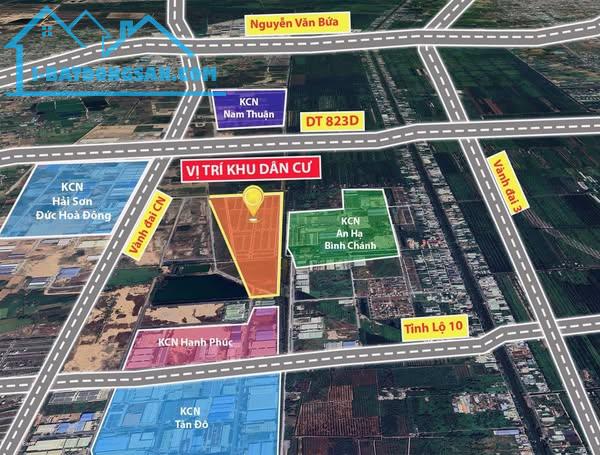 Đất nền nhà phố 5x18, trả trước 550tr(50%) gần KCN An Hạ(Bình Chánh) - 3