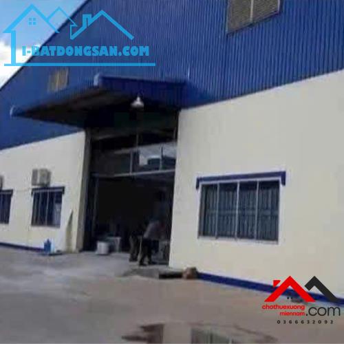 Bán nhà xưởng 10.308m² Tân Định, Bến Cát – đang cho thuê 450tr/th – giá hơn 80 tỷ. Liên
