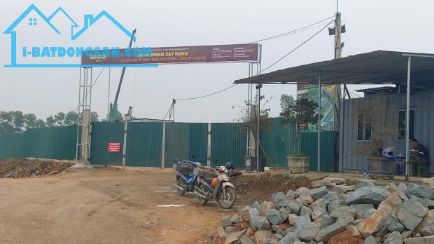 Hơn 3tỷ lô góc Tổ3 Quang Minh Mê Linh ngay bìa làng gần Dự Án Nhà Ở Ven Sông Eco Riverside - 3