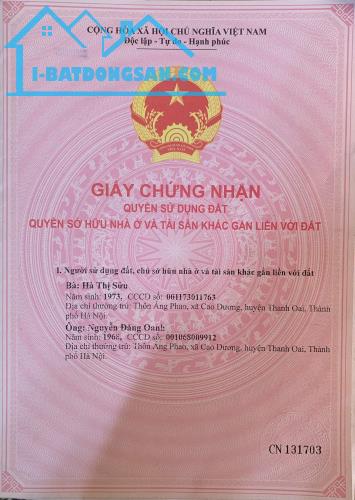 Tôi là chính chủ bán lô đất tại tổ 2, phường Chiềng Cơi, TP. Sơn La, tỉnh Sơn La - 1