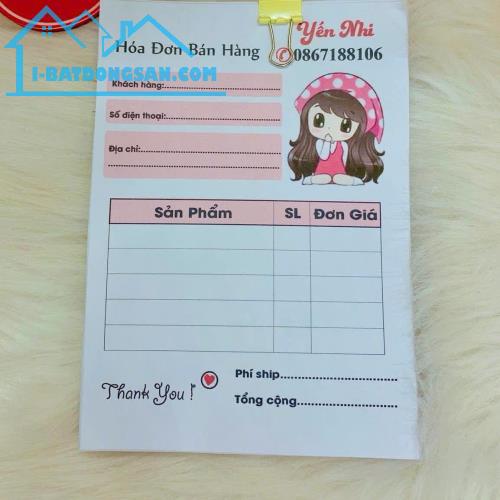 NHẬN IN HOÁ ĐƠN - TEM NHÃN - CARD VISIT - THẺ LIỆU TRÌNH - THẺ BẢO HÀNH - THIỆP MỜI - BAO - 3