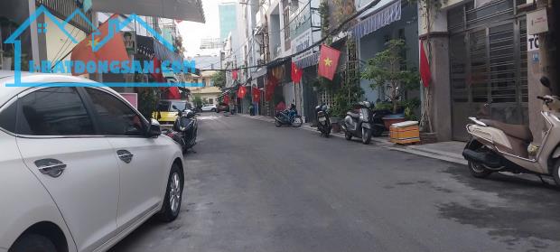 ♥ Nhà Mặt Tiền đường 5.5m gần Lê Đình Lý, 30m2, ngang 4.4m, 2 tầng đúc, kinh doanh Ngon, - 1