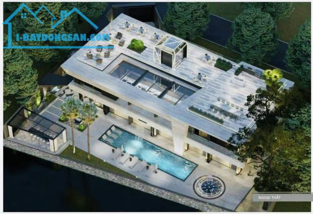 Bán Villa 1018m2 Mặt Tiền Sông Sài Gòn Thảo Điền,Q2- 2 Tầng Hồ Bơi Sân Vườn Đẹp - 1
