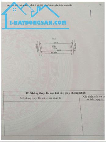 ⭐️Cần bán nhanh lô đất đẹp tại Vân Côn, Hoài Đức, TP.Hà Nội, 9,5tr/m2; 0326724861 - 1