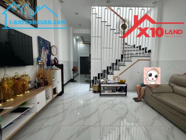 TRẢNG DÀI, BIÊN HÒA, NHÀ ĐẸP 2 TẦNG, 62M2, FULL THỔ CƯ - 3,99 TỶ 30M RA MẶT TIỀN