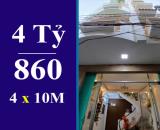 BÁN NHÀ QUẬN 7 DƯỚI 5 TỶ, 3 LẦU, SÂN THƯỢNG, 6 PHÒNG NGỦ