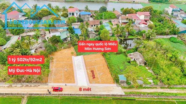 🔴 HOA KHÔI ĐẤT AN TIẾN, MỸ ĐỨC, HÀ NÔI 92M² ĐƯỜNG Ô TÔ - 1