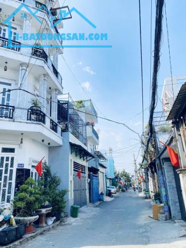 Góc 3 mặt tiền Kinh Doanh Liên khu 4-5 gần chợ Bình Thành hẻm 6m thông 56m2,2 Tầng Nhỉnh - 1