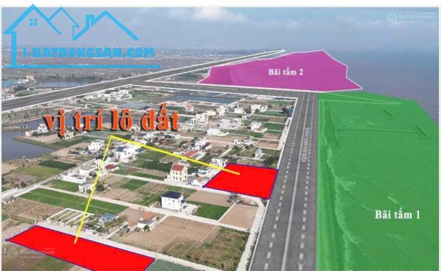 Hàng hiếm, lô góc, mặt biển Quất Lâm, Giao Thủy, Nam Định, 1,8 tỷ, 103m2 - 2