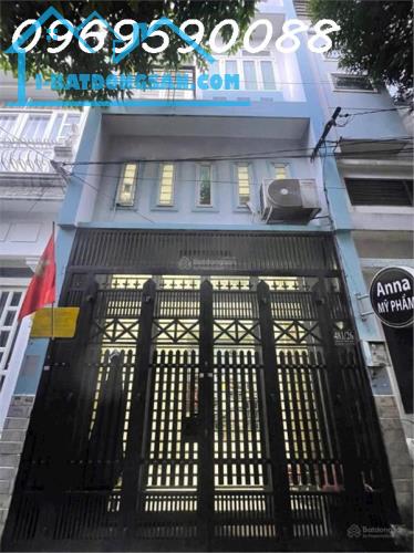 Bán nhà hẻm HXH TKTQ DT 4x13m2 4t vuông vắn nhà kiên cố giá chỉ 5 tỷx - 1