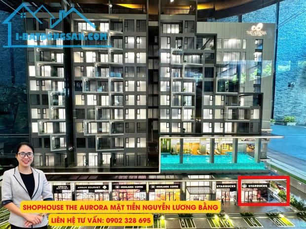 SỞ HỮU SHOP THƯƠNG MẠI MẶT TIỀN ĐƯỜNG NGUYỄN LƯƠNG BẰNG PHÚ MỸ HƯNG CHỈ TỪ 180Tr/m2 - 1