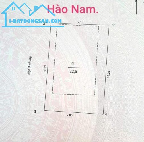 BÁN NHÀ HÀO NAM 73M² 4 TẦNG MT 15M GIÁ 20.5 TỶ  KINH DOANH ĐỈNH - 3