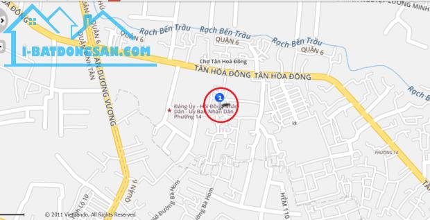 HẺM THÔNG, 3 TẦNG ĐÚC, TÂN HÒA ĐÔNG, F14, Q6, 2.1 TỶ - 4