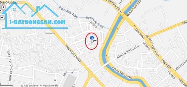 HẺM THÔNG, SÁT HẺM Ô TÔ, 2 TẦNG ĐÚC, TÂN HÒA ĐÔNG, F14, Q6, 2.2 TỶ - 4