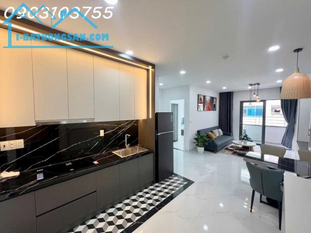 (3608 1B) Cho thuê căn hộ rộng rãi đẳng cấp Mường Thanh Viễn Triều đủ nội thất xịn xò