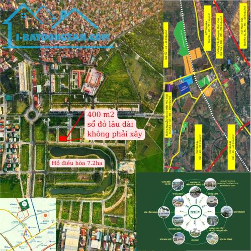 LÔ GÓC VIEW HỒ 7.2 HA - DA TỪ SƠN GARDEN – CHỈ 53 TR/M2 – RẺ HƠN 20% - DUY NHẤT 2 CĂN - 1