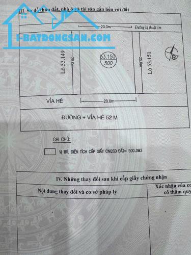 Bán đất TMDV mặt đường Trường Chinh, ph Tứ Minh, TP HD, 500m2, mt 20m, giá tốt - 3