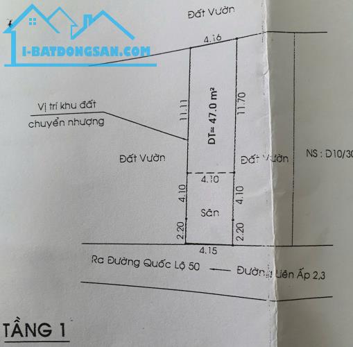 Bán căn nhà mặt tiền liên ấp 2-3, xã Đa Phước, Bình Chánh - 4