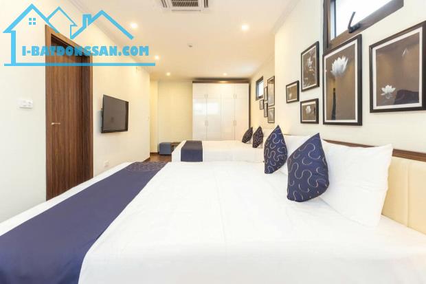 BÁN TÒA KHÁCH SẠN PHỐ TRẦN DUY HƯNG - 160M² x 7T THANG MÁY - DÒNG TIỀN 200TR/TH - GIÁ 61