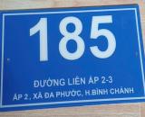 Bán căn nhà mặt tiền liên ấp 2-3, xã Đa Phước, Bình Chánh