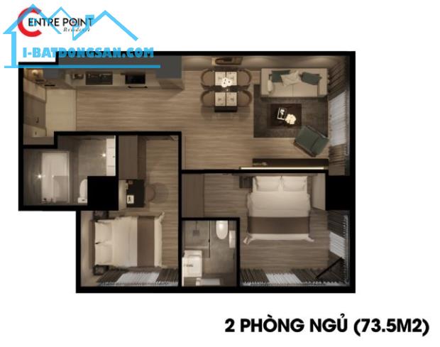 CẦN BÁN CĂN HỘ SÁT TT HÀNH CHÍNH ĐÀ NẴNG, FULL NỘI THẤT, ĐANG VẬN HÀNH CHO THUÊ 40TR/THÁNG - 3