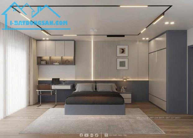 BÁN NHÀ Thạch Bàn 50m2, 7 tầng, 5m mặt tiền,lô góc,nở hậu,full nội thất, kdoanh giá 12.x - 4