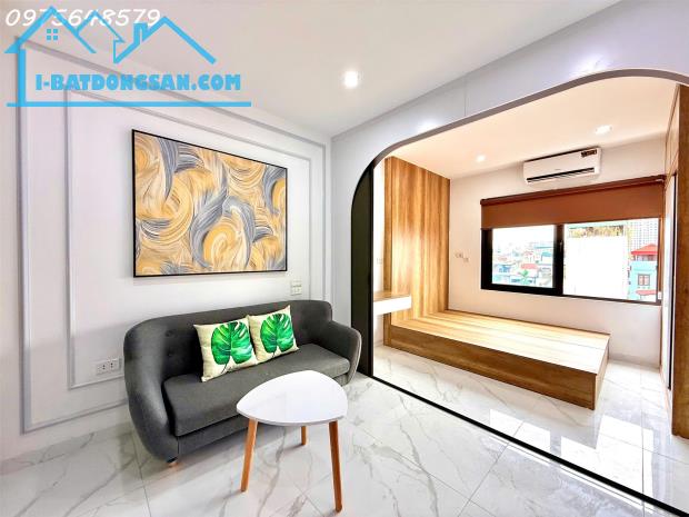 Bán nhà Đại Từ 100m 3 thoáng 8 tầng thang máy 24 phòng cho thuê - 2