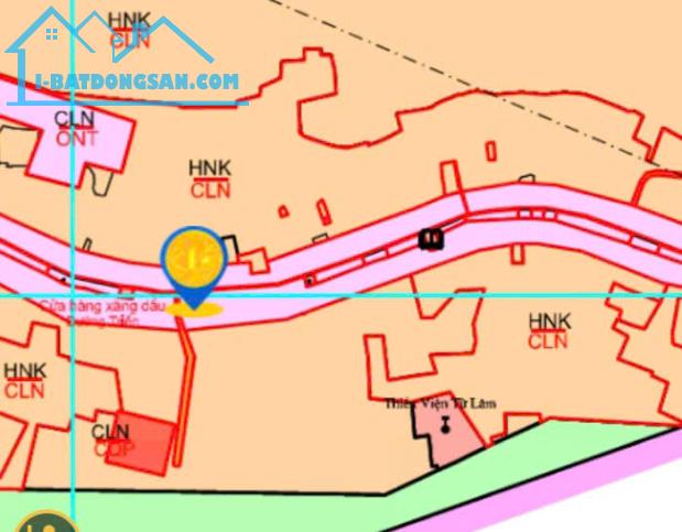 Đại Hạ Giá-Đất 2 mặt tiền 715- Hàm Đức-Hàm Thuận Bắc,gần Sân Bay Thiện Nghiệp-DT 1.250m2 - 1