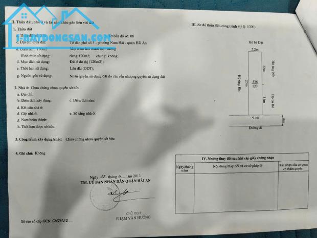 Bán đất tặng nhà 3 tầng mặt đường Bùi viện, Hải An, Hải Phòng, nhà mới xây được 2 năm