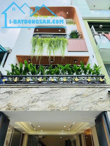 NHÀ MỚI -Cách Hà Huy Giáp 100M- 4 TẦNG – 4.5 x 19m -  5 TỶ