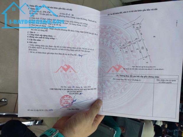 CHÍNH CHỦ BÁN CĂN NHÀ 30M TẠI BIÊN GIANG-HÀ ĐÔNG-HÀ NỘI - 4