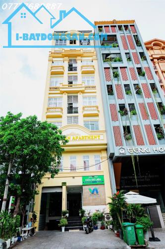 7%/năm Tòa Nhà Căn Hộ Dịch Vụ 50P HĐT 300tr/T 8 Tầng Mt Đường 24m Q7