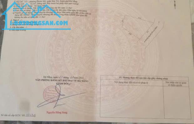 Chính chủ bán lô đất kiệt ô tô 4m Trần Duy Chiến , Phường Phước Mỹ , Sơn Trà , Đà Nẵng ⭐⭐⭐ - 2