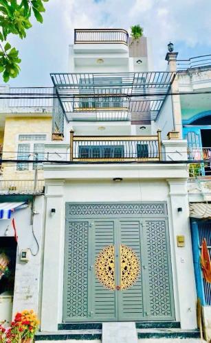 Bán Nhà Mặt Tiền,Ngay Ngã Tư Bốn xã,BHHA ( 4m x 16 m x 3 Tầng) 6,95 Tỷ TL