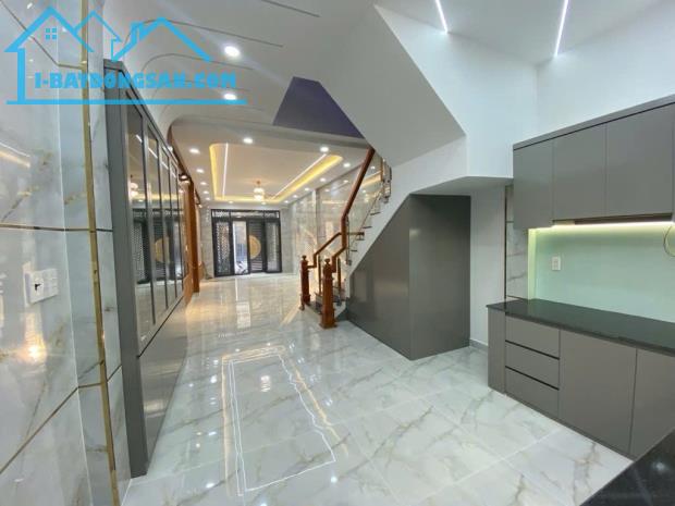 Bán Nhà Mặt Tiền,Ngay Ngã Tư Bốn xã,BHHA ( 4m x 16 m x 3 Tầng) 6,95 Tỷ TL - 2