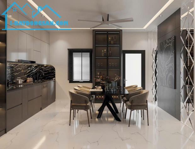 HƠN 8 TỶ, NHÀ MỚI KOONG PHỐ HỒNG TIẾN 40M, 6T, MT5M, THANG MÁY, 10M RA Ô TÔ TRÁNH. - 4